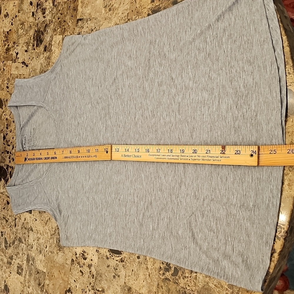 LL BEAN MISSES Tank Top Size S Sporty Classic Tagless Neck L👀K - Picture 9 of 13
